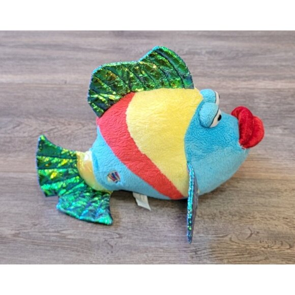 Ganz Webkinz Pucker Fish Multicolor Crinkle Fins Big Lips #HM438 - Picture 4 of 11